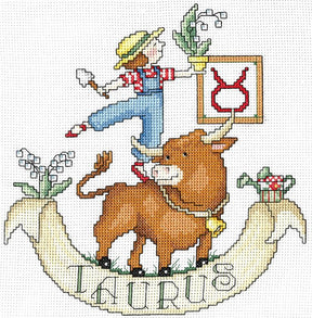 Taurus Counted Cross Stitch Leaflet