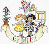 Gemini Counted Cross Stitch Leaflet