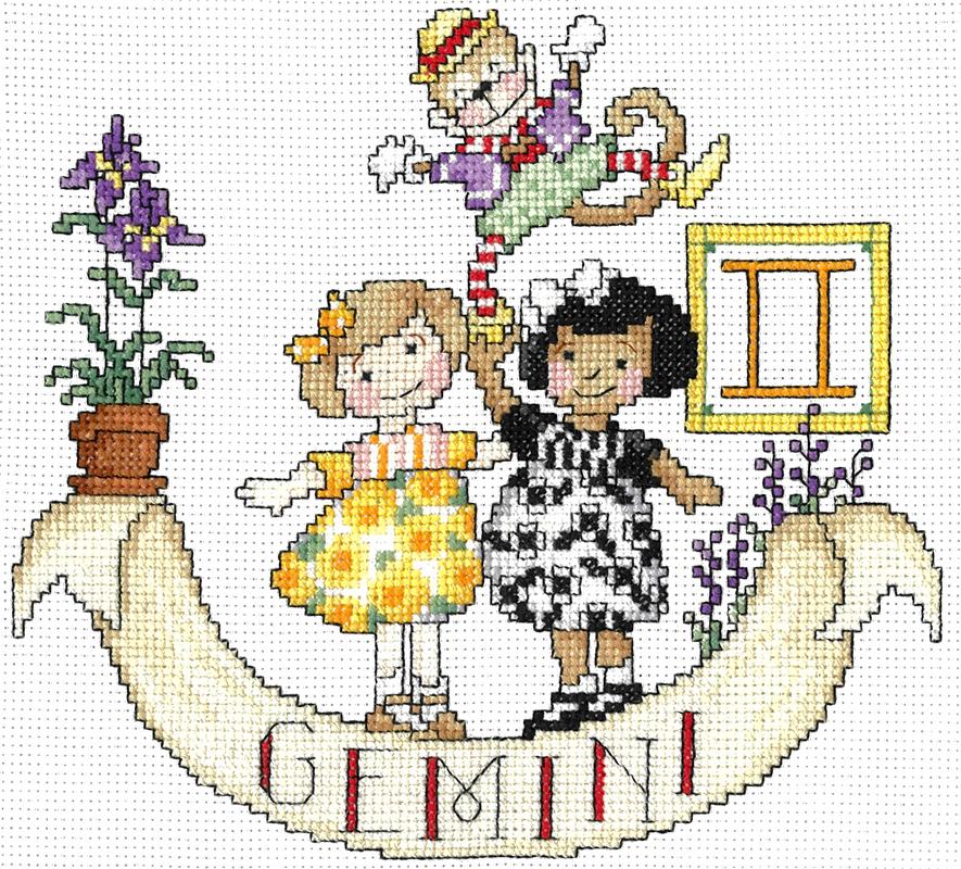 Gemini Counted Cross Stitch Kit
