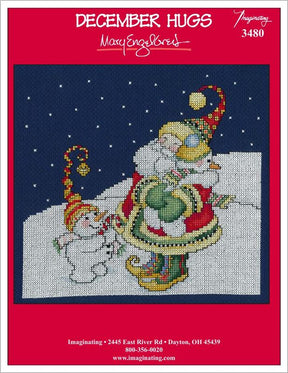 December Hugs Counted Cross Stitch Leaflet