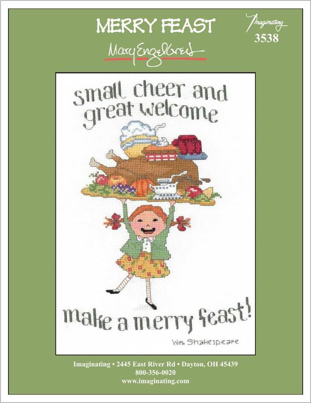 Merry Feast Counted Cross Stitch Leaflet