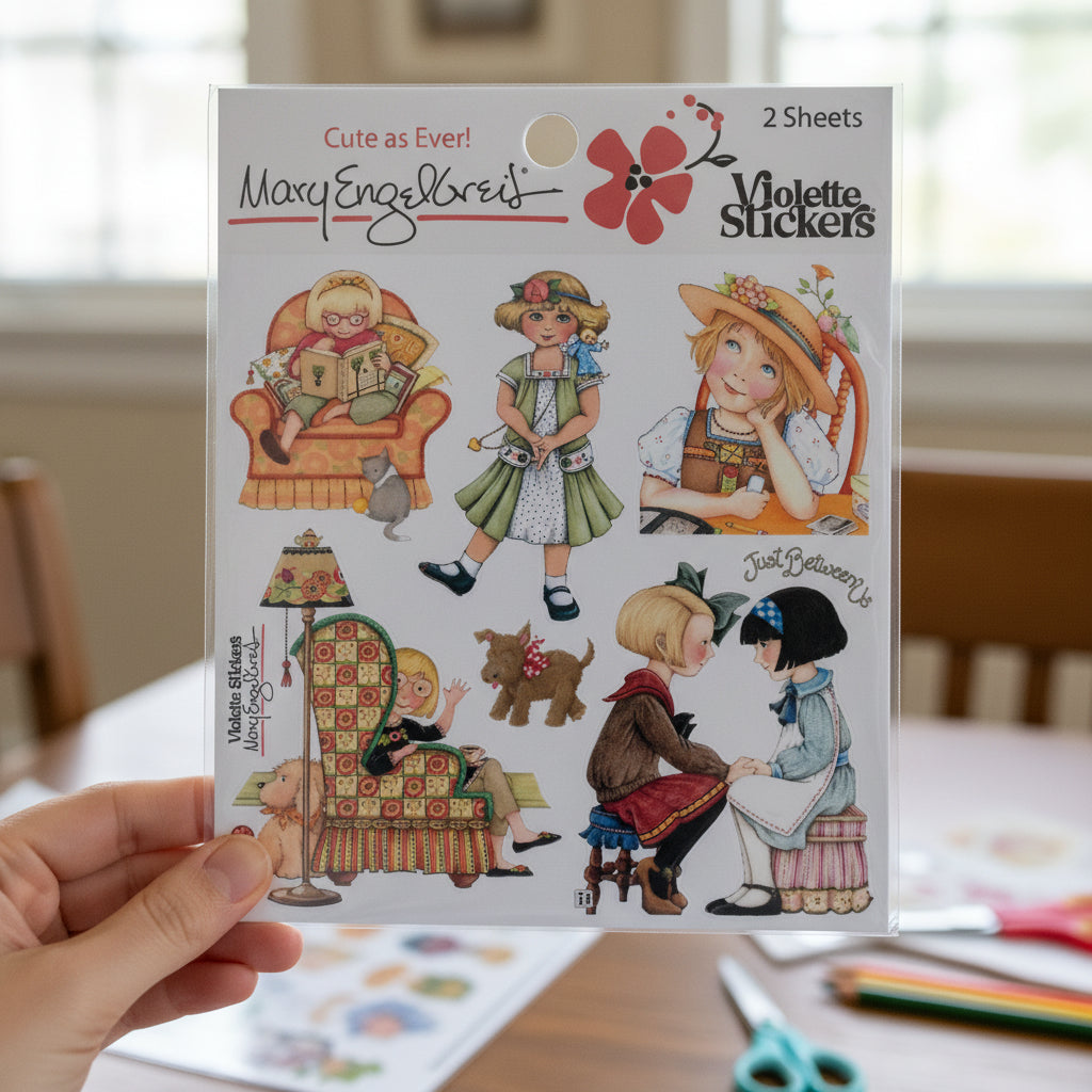 Mary's Just Between Us Sticker Sheet