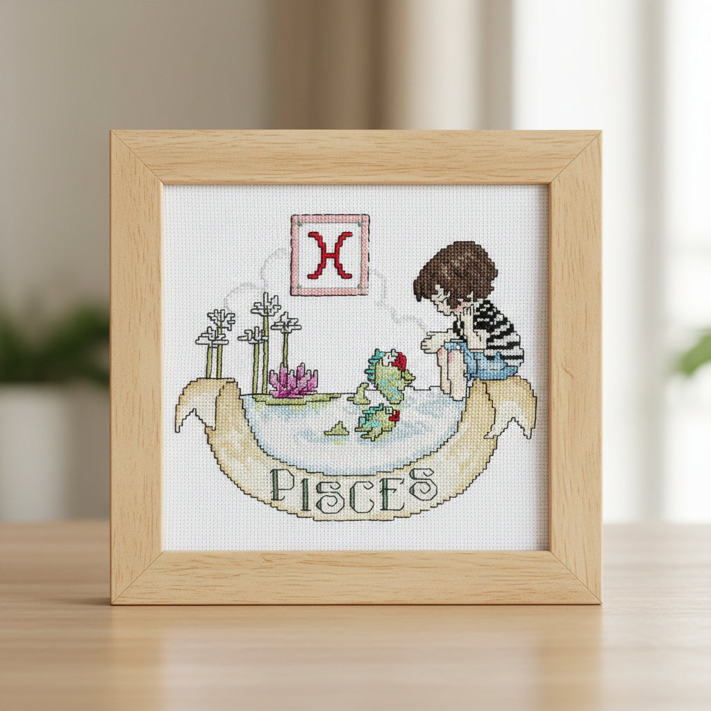 Pisces Counted Cross Stitch Kit
