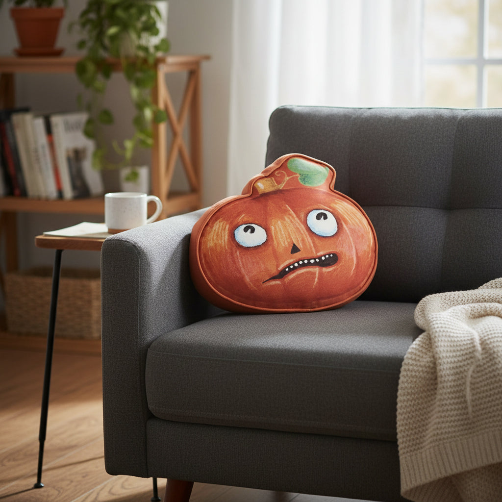 Halloween Pumpkin Pillow
