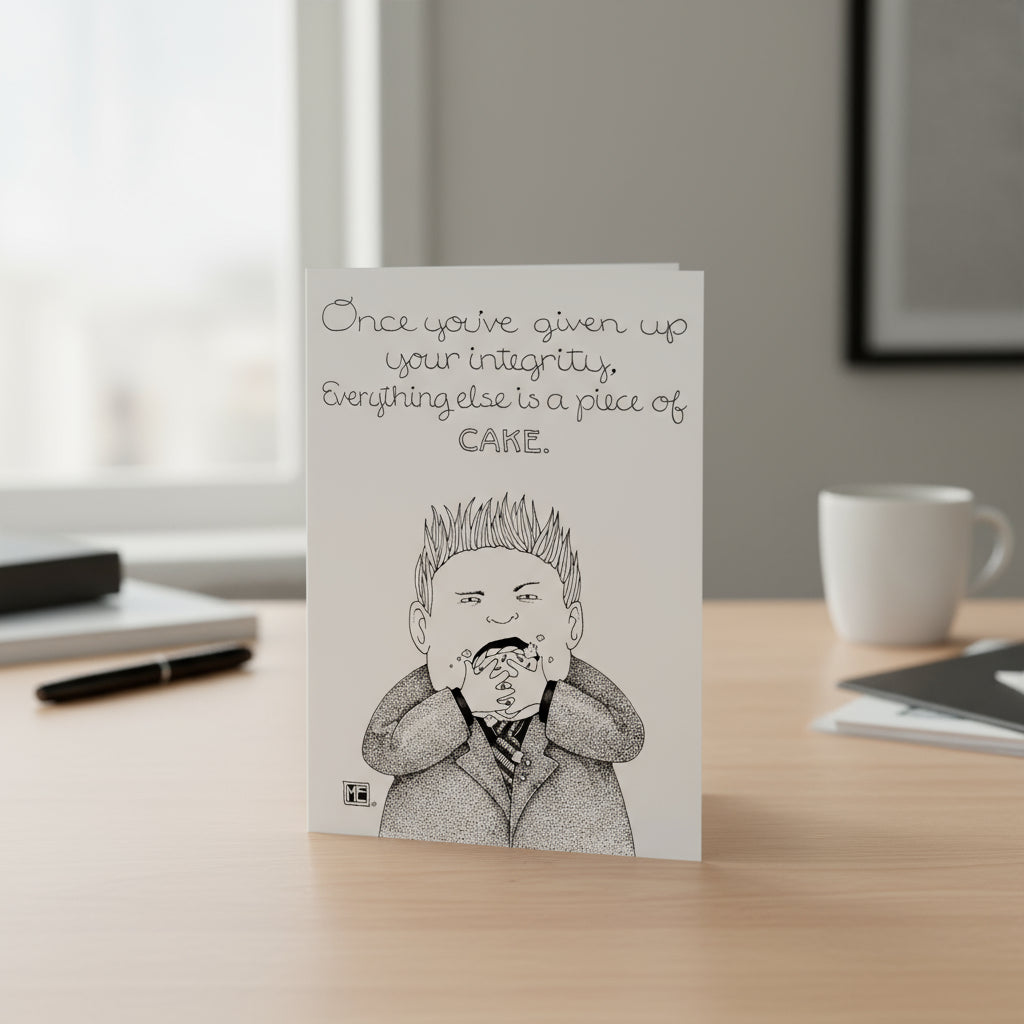 Given Up Integrity Engeldark Card