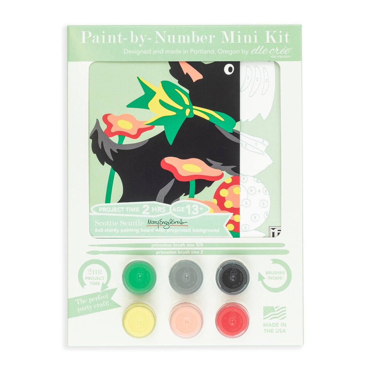 Scottie Scuttle Mini Paint-by-Number Kit
