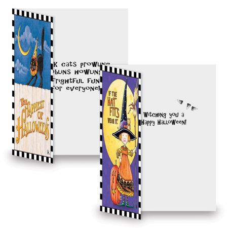 Halloween Greeting Card Bundle, 8 assorted - 3
