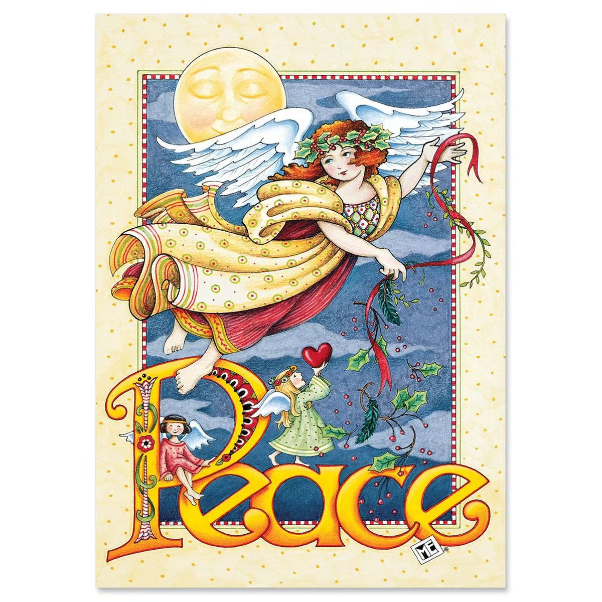 Three Angels Peace Chrismas Card Bundle