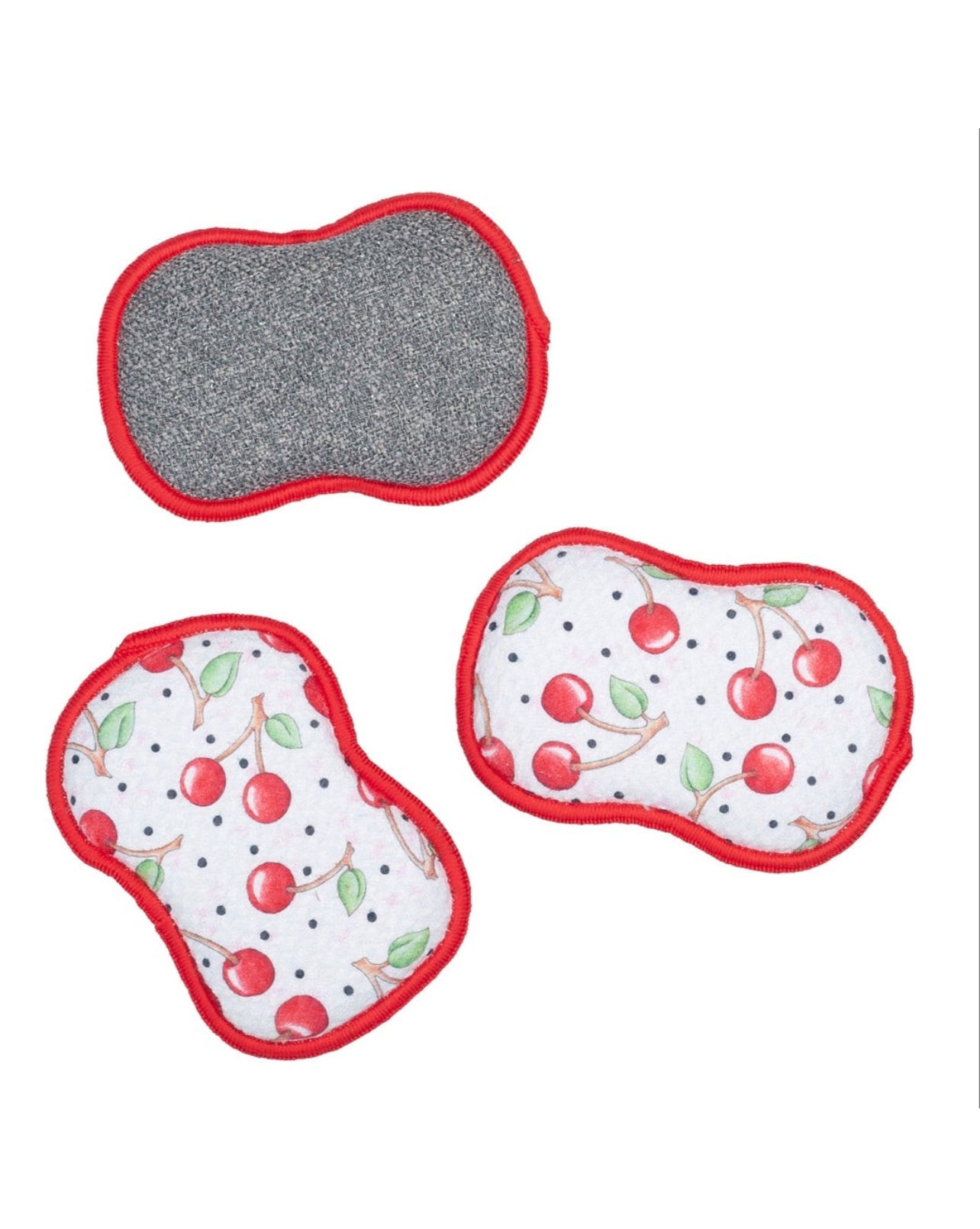 Cherry Harvest Reusable Sponges