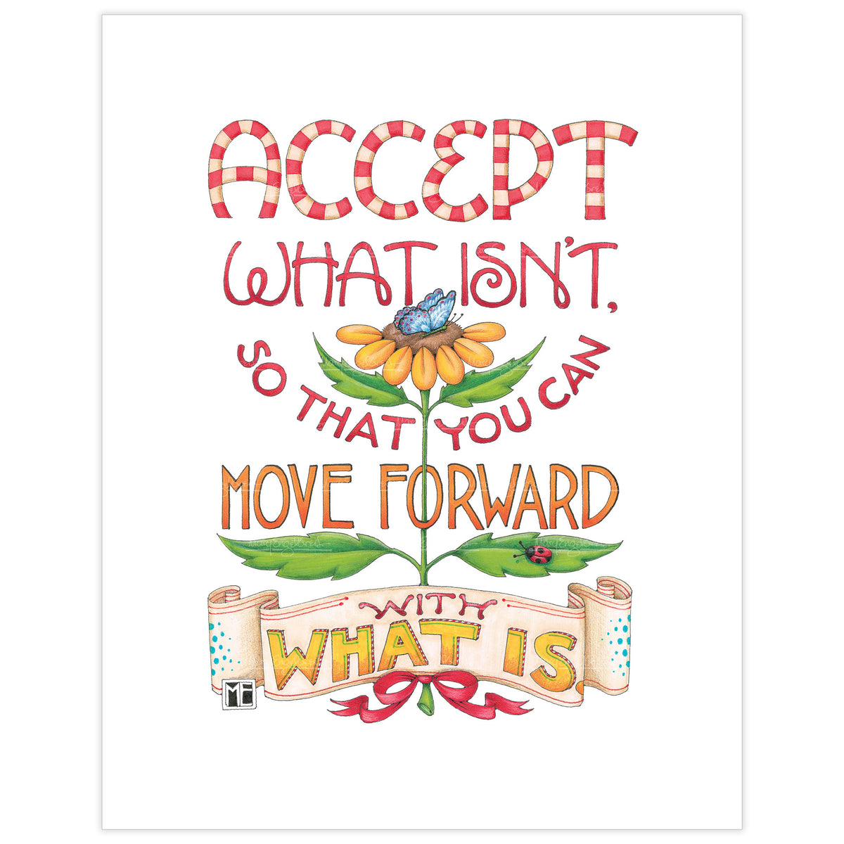 Accept Fine Art Print