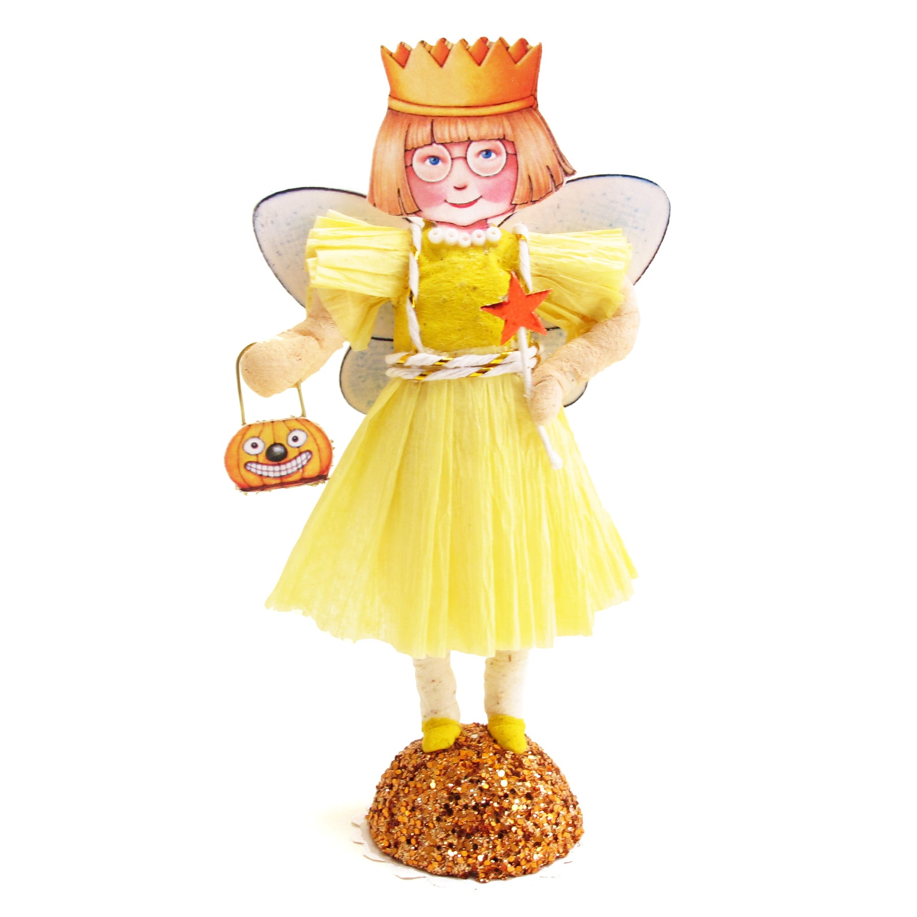 Ann Estelle Yellow Fairy Halloween Figure