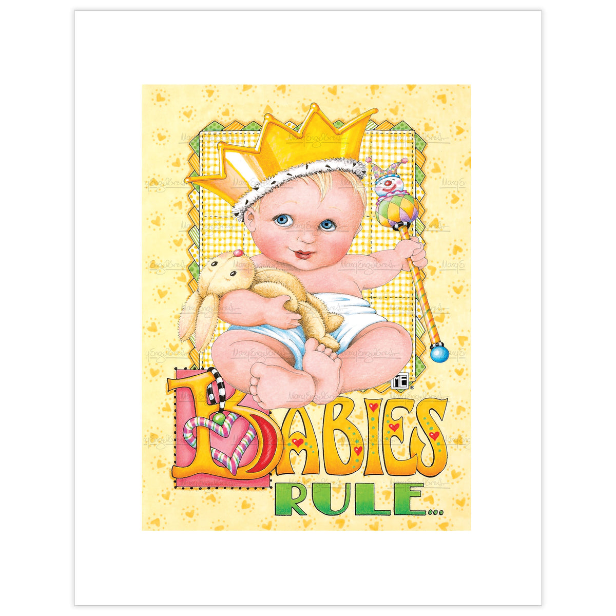 Babies Rule Fine Art Print