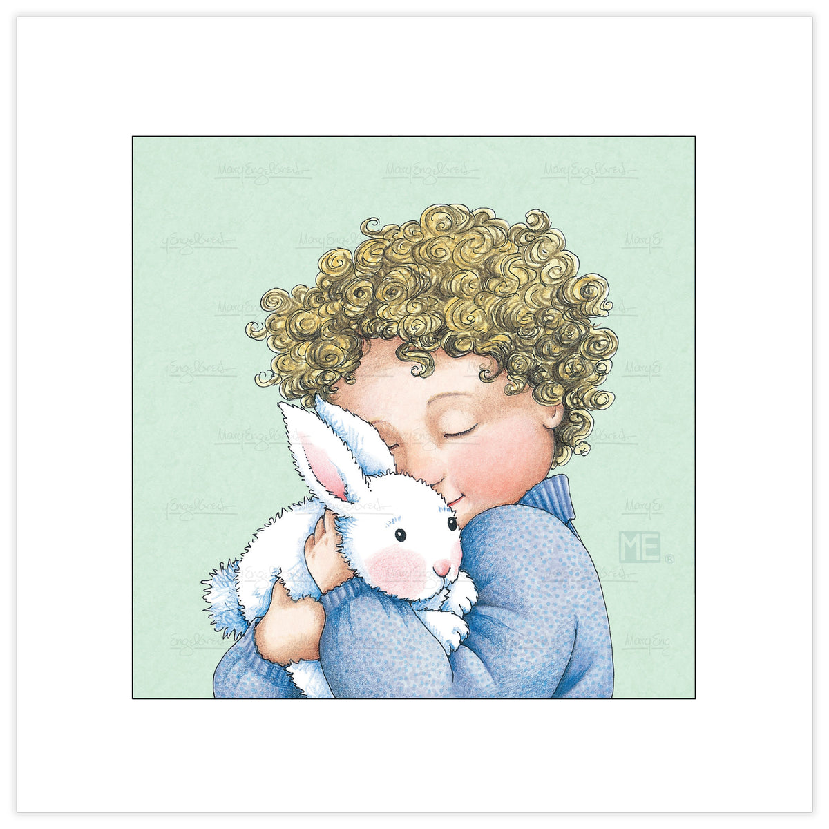 Soft Honey Bunny Fine Art Print