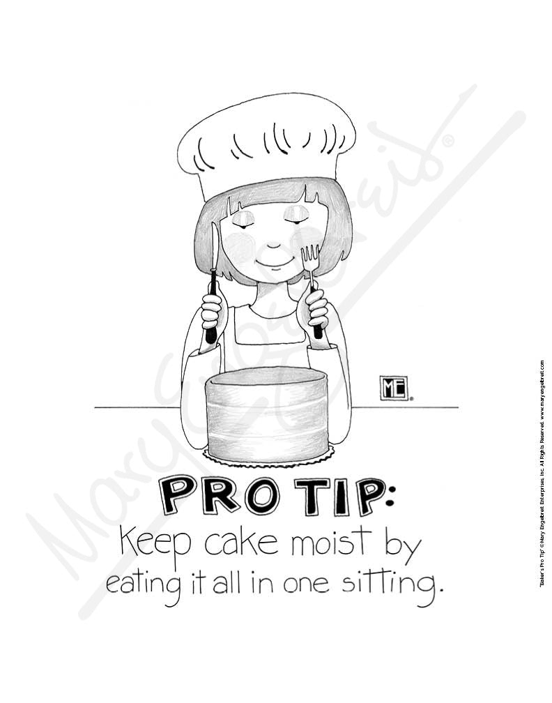 Baker's Pro Tip Fine Art Print