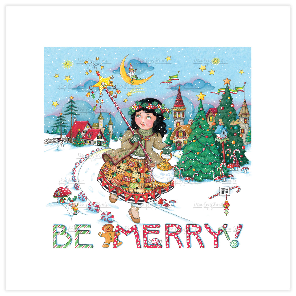 Be Merry Fine Art Print