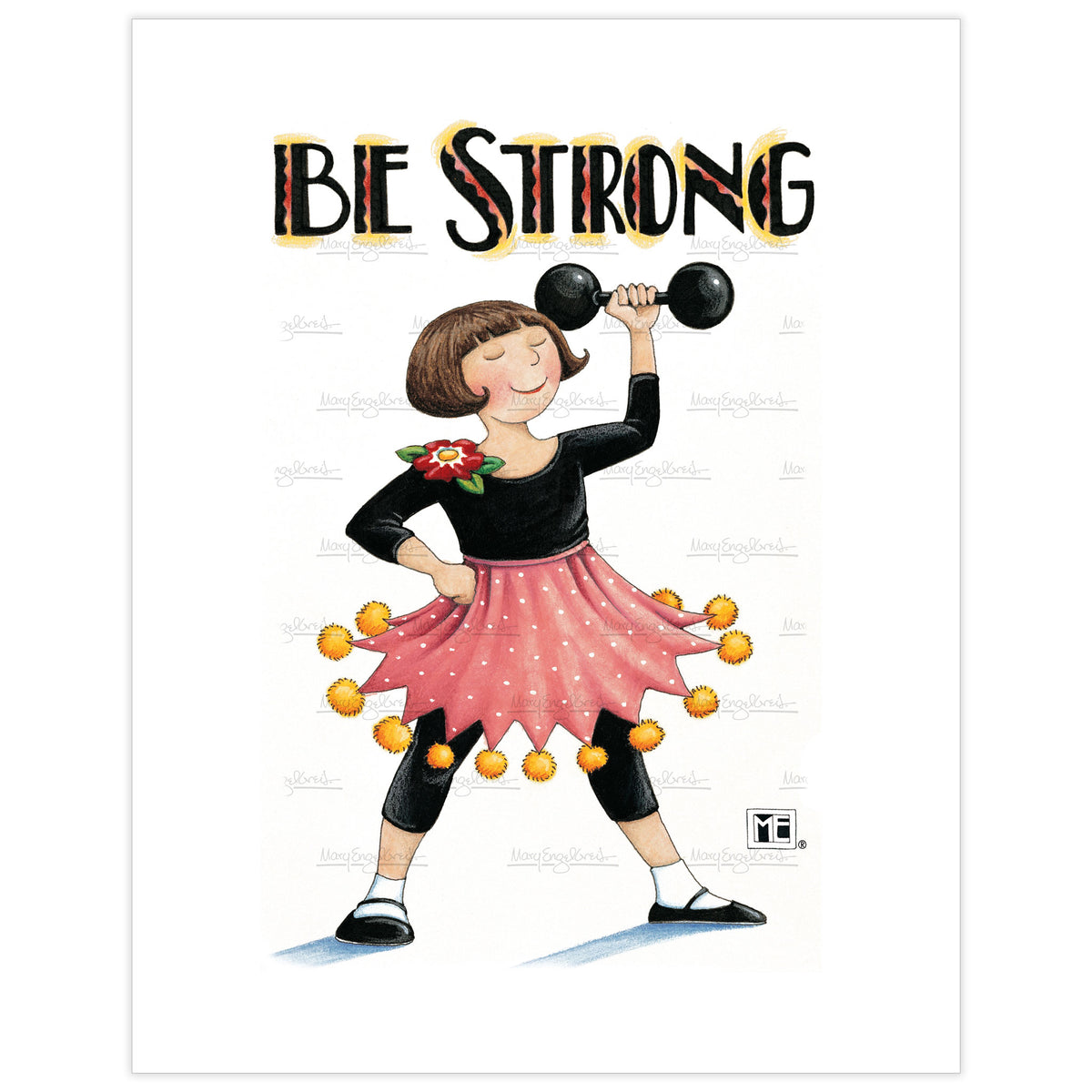 Be Strong Fine Art Print