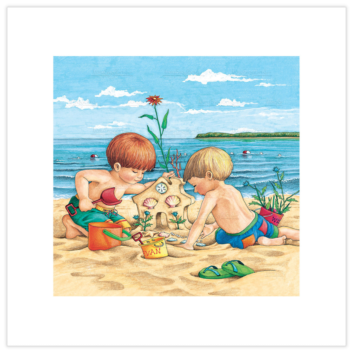 Beach Boys Fine Art Print