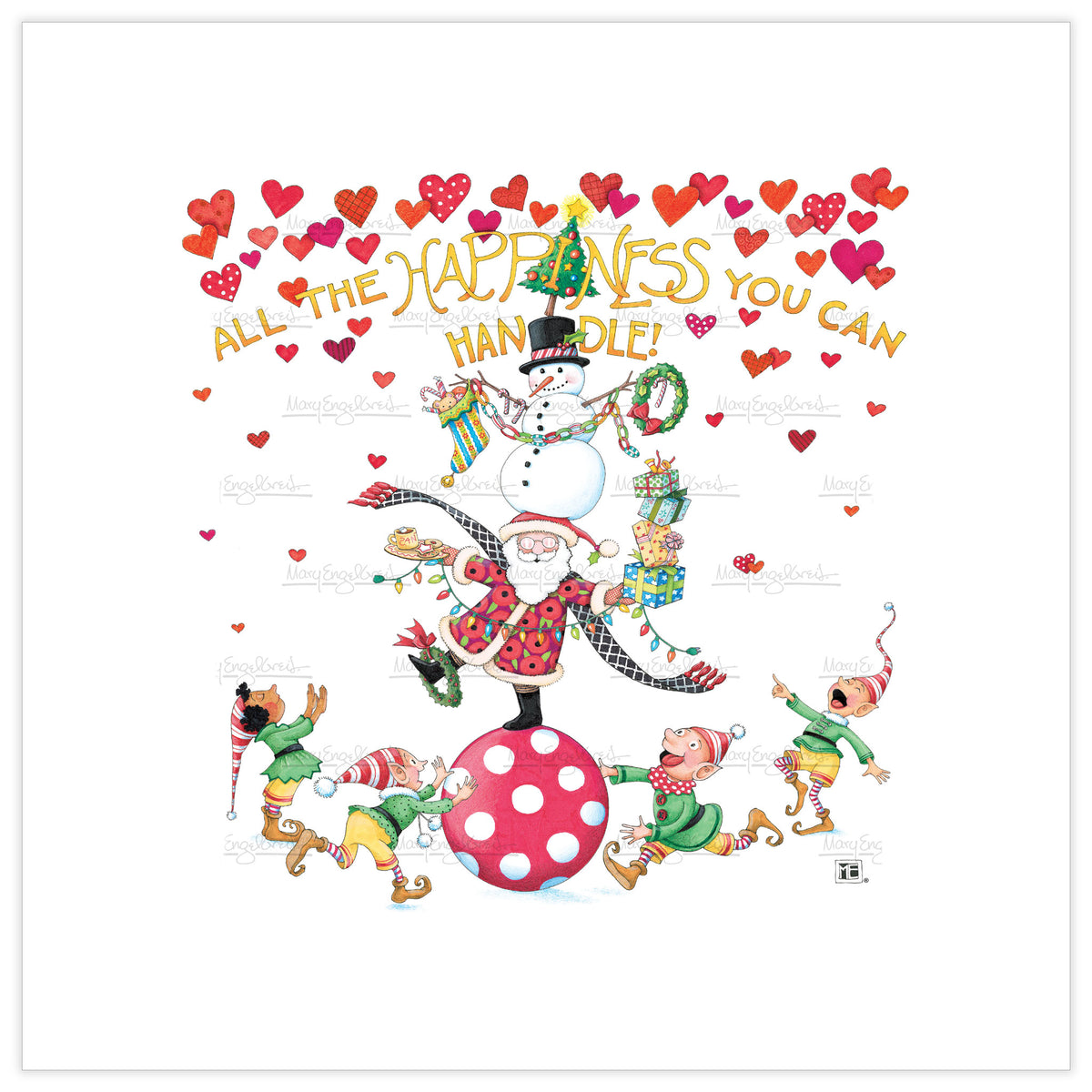 Christmas Circus Fine Art Print