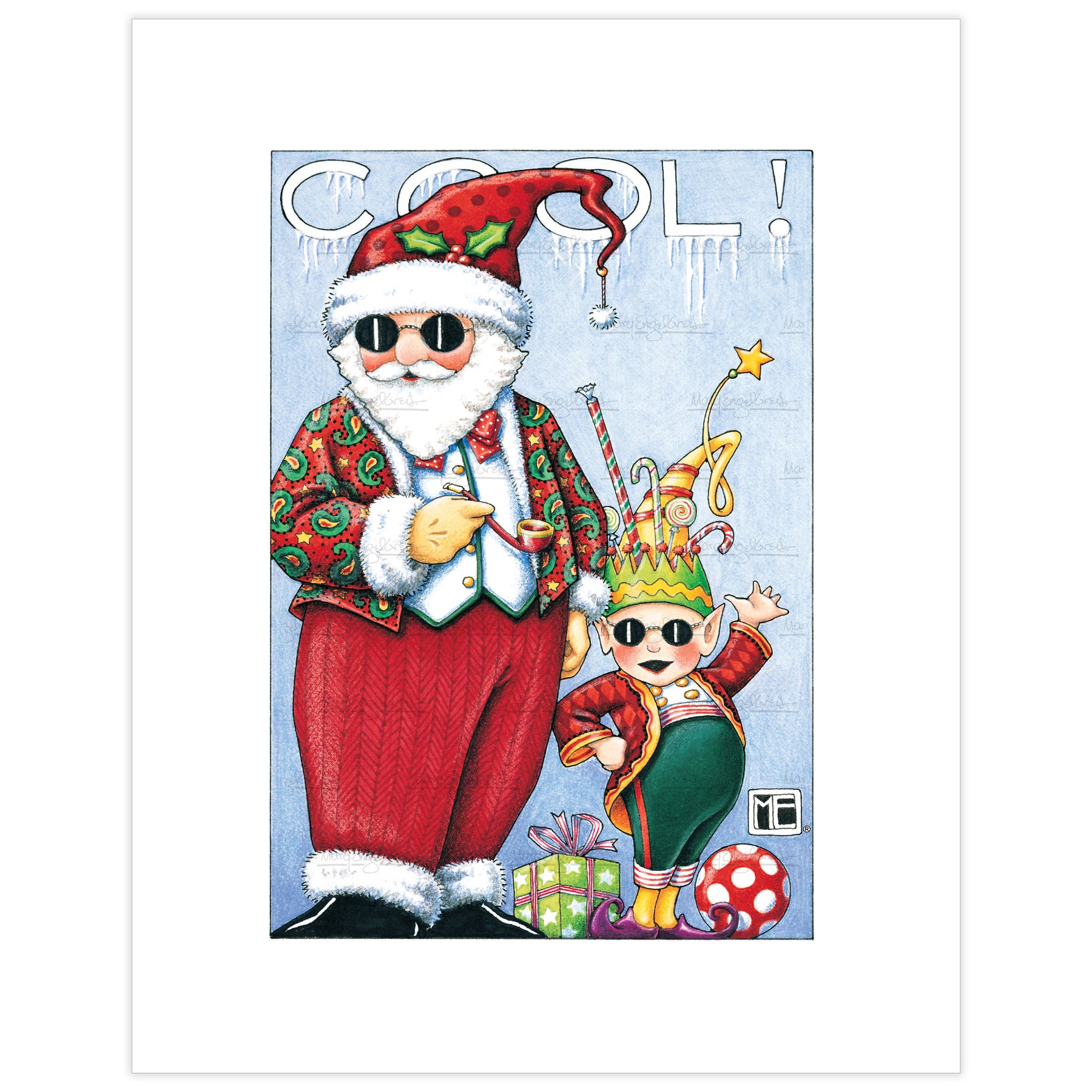 Christmas Dudes Fine Art Print