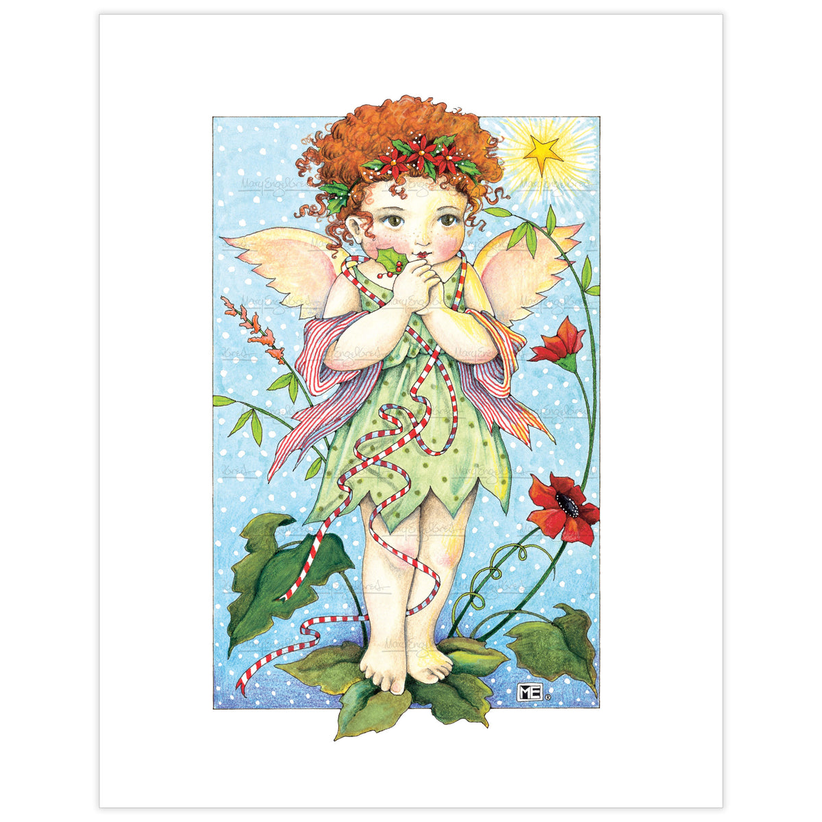 Christmas Fairy Fine Art Print