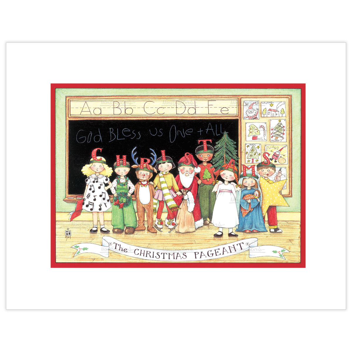 Christmas Pageant Fine Art Print