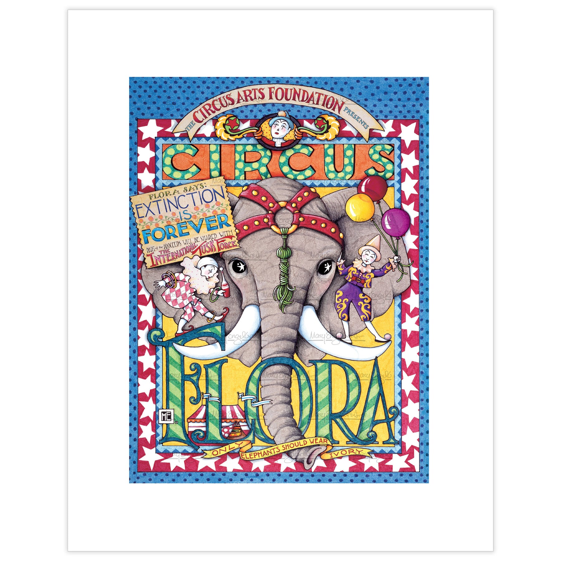 Circus Flora Fine Art Print