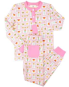 Butterfly Garden Pajama Set