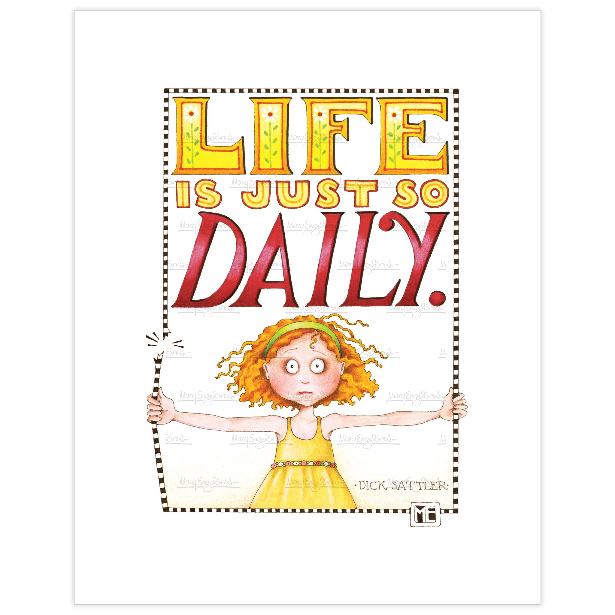 Daily Life Fine Art Print
