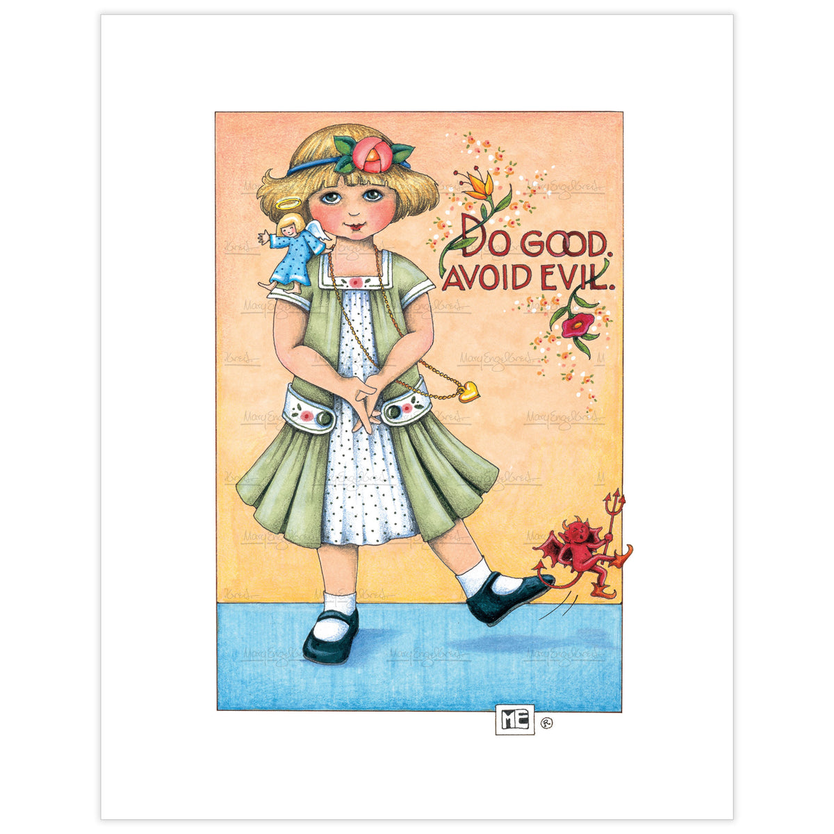 Do Good Avoid Evil Fine Art Print