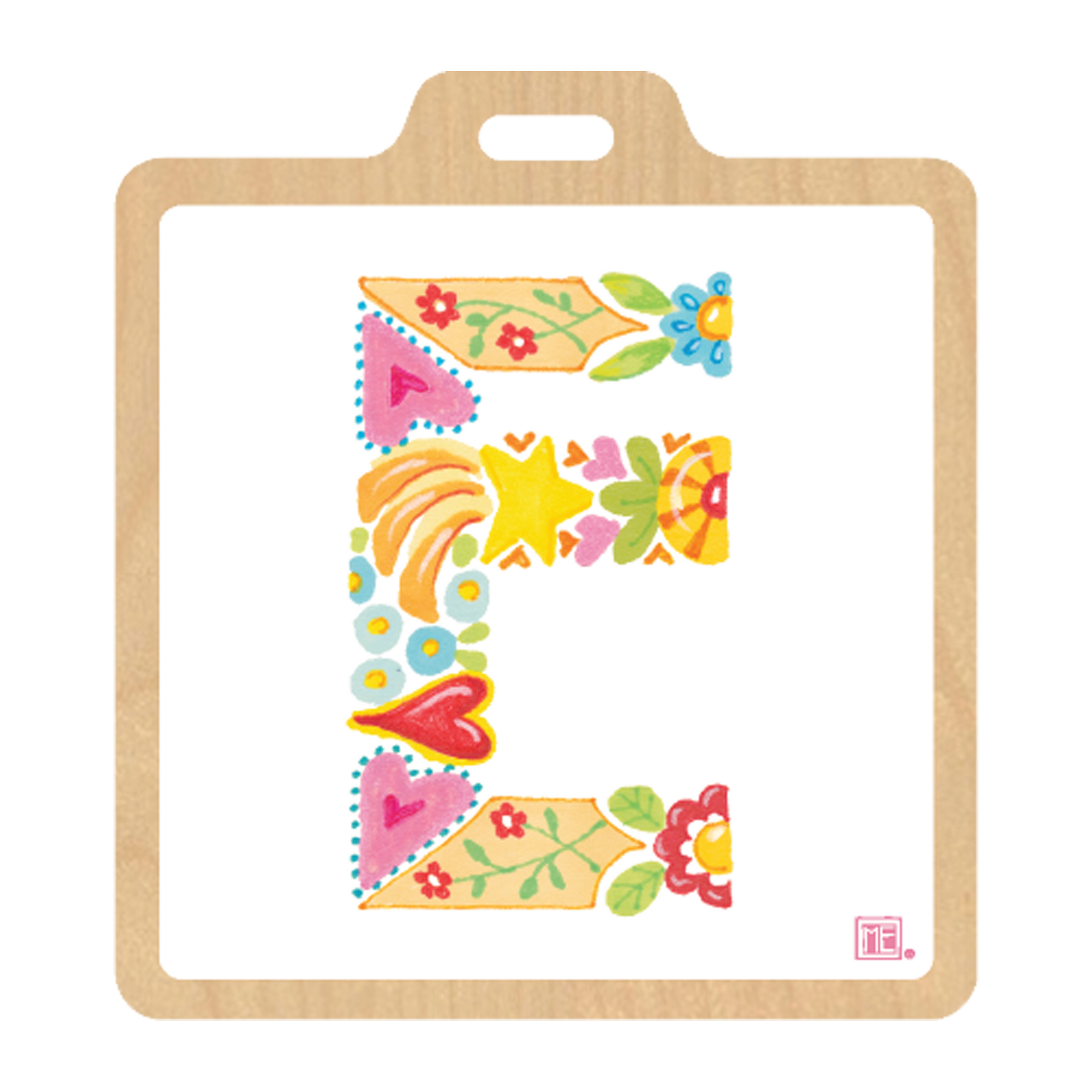 Alphabet Garden Luggage Tag Collection