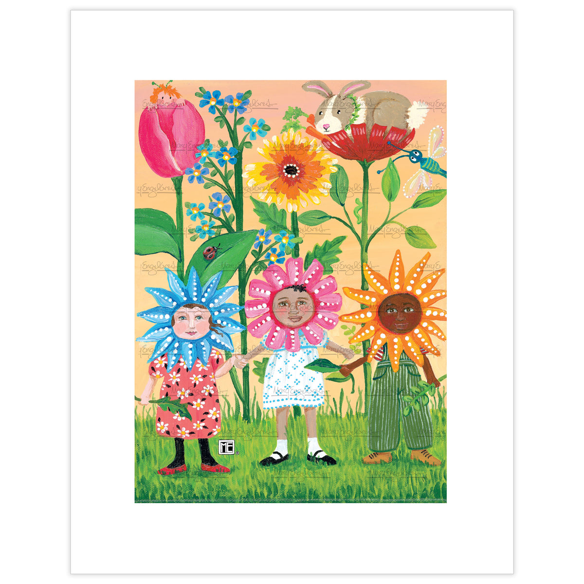 Flower Friends Fine Art Print