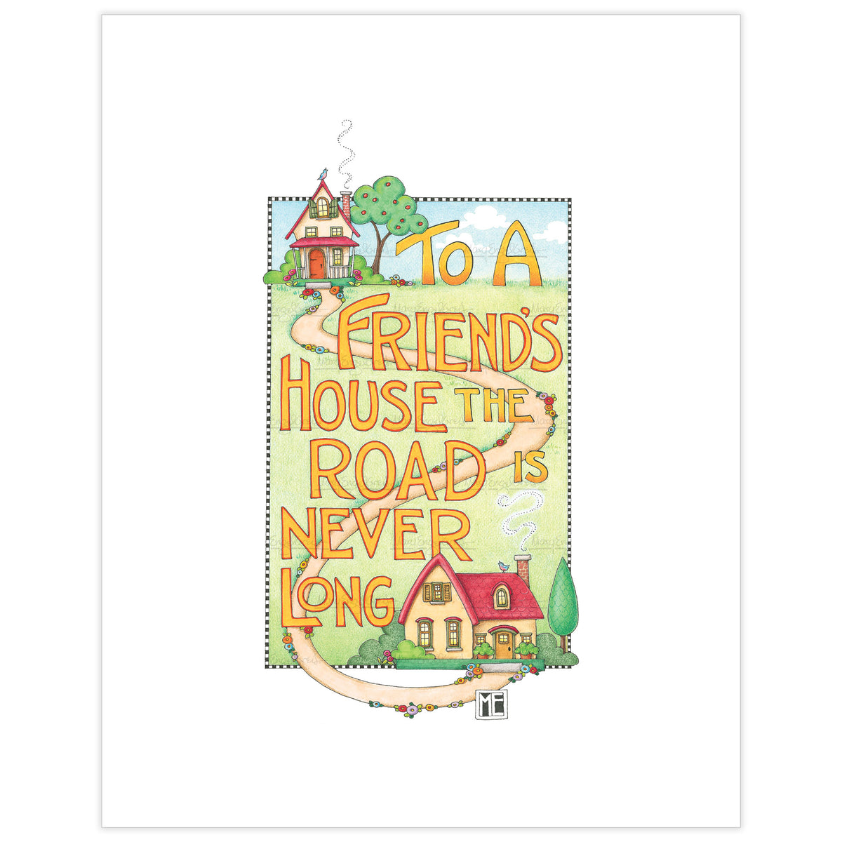 Friends House Fine Art Print