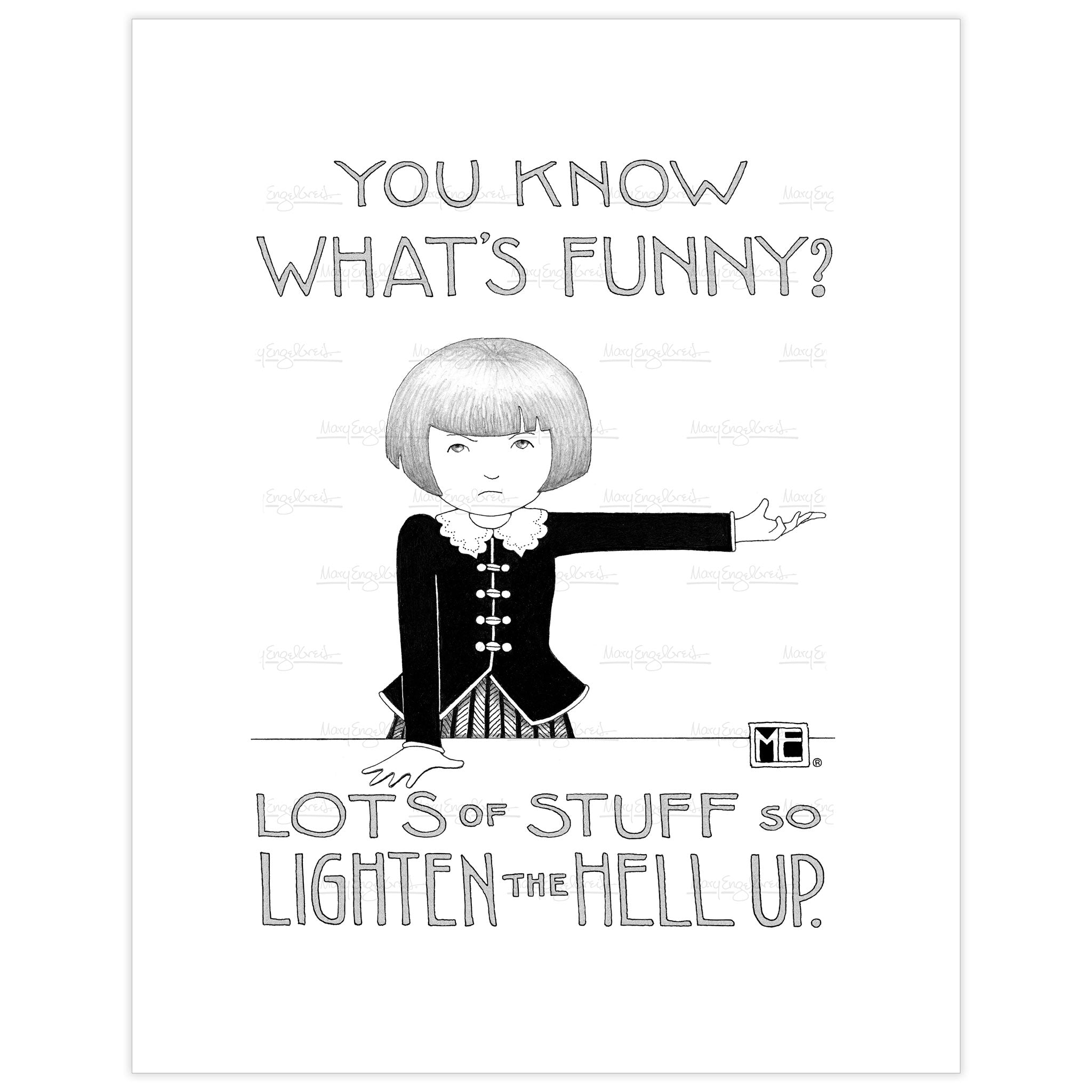 Funny Stuff Fine Art Print