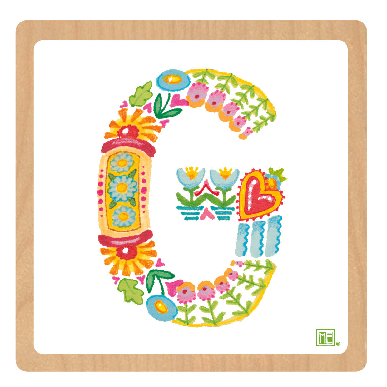 Alphabet Garden Coaster Collection