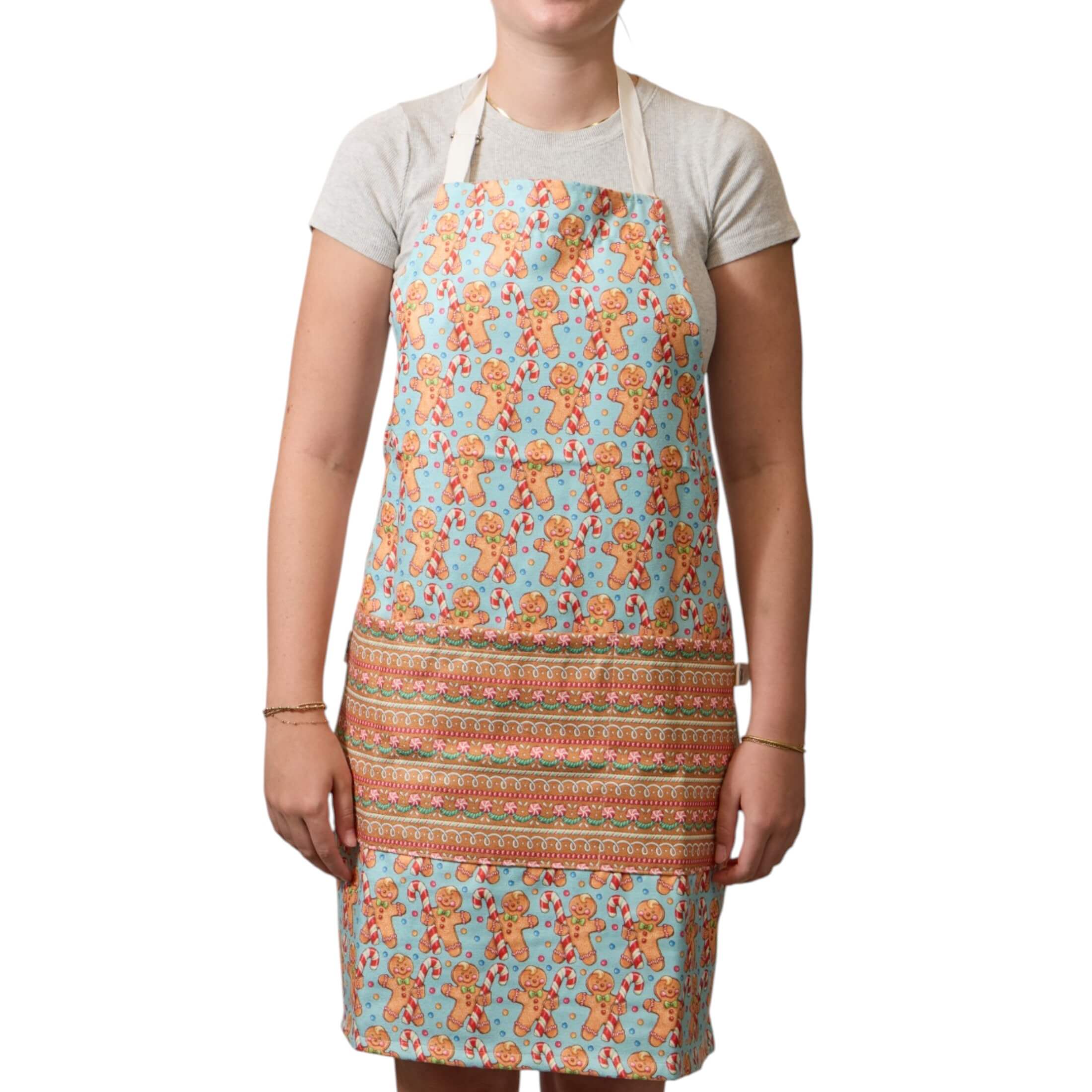 Gingerbread Attach and Go Apron
