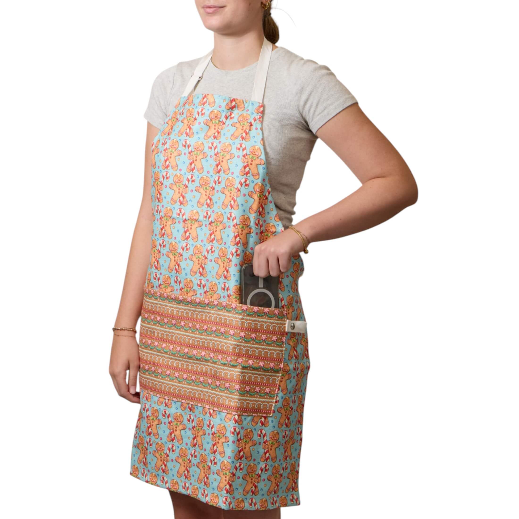 Gingerbread Attach and Go Apron