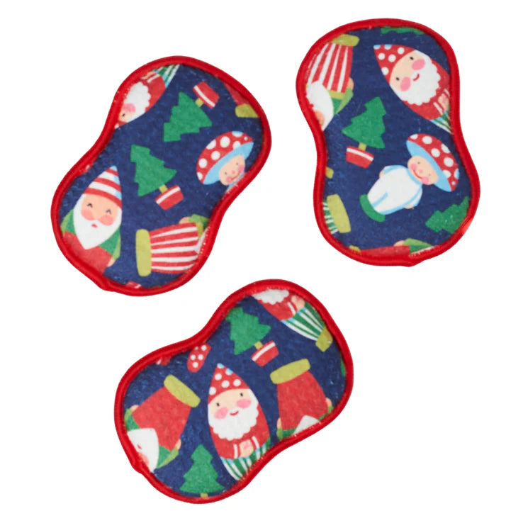 Santa Gnome Reusable Sponges