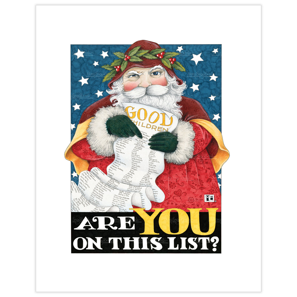 Good List Fine Art Print