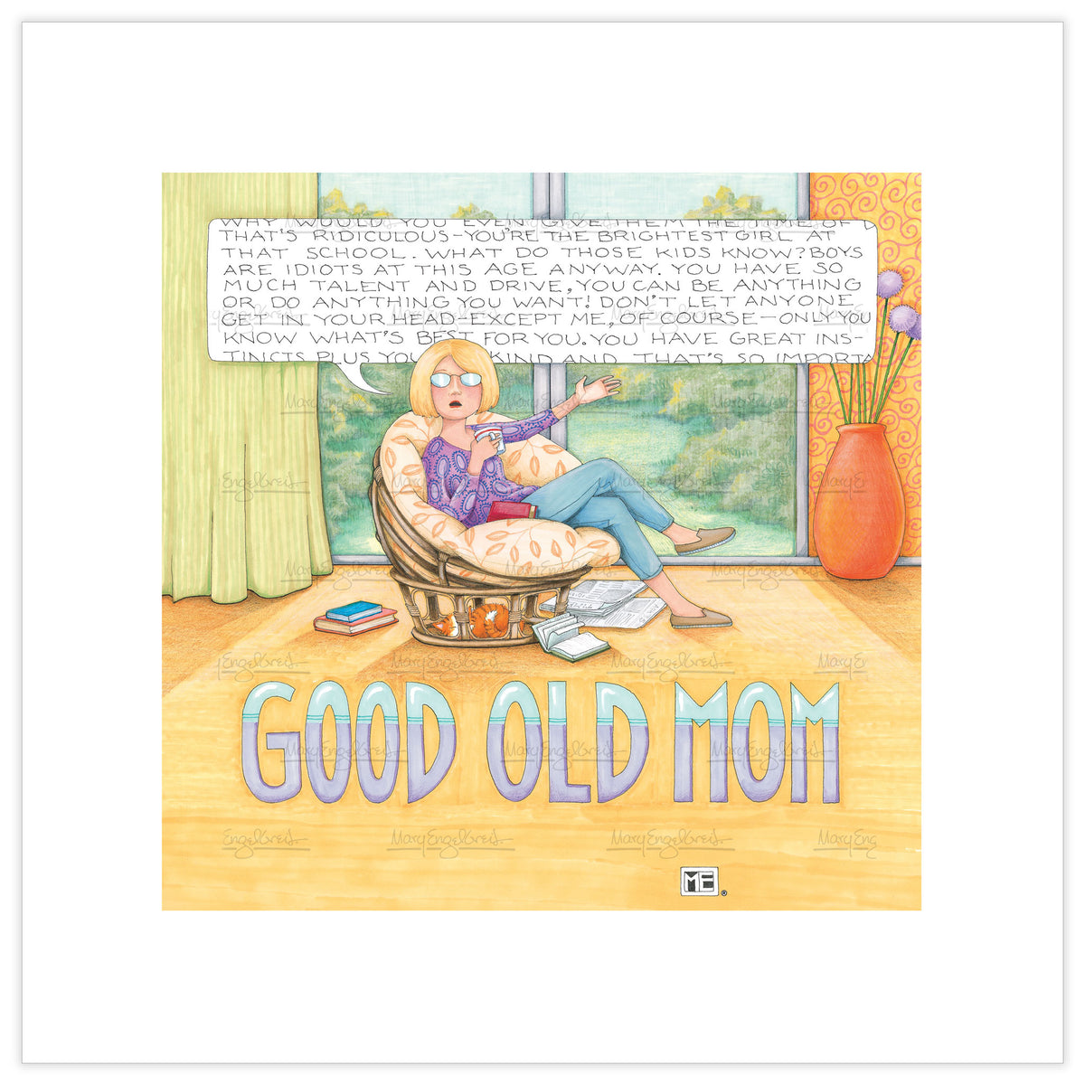 Good Old Mom II Fine Art Print