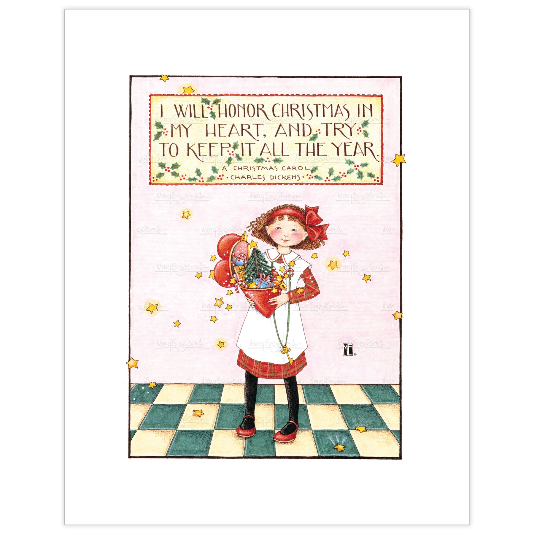 Heart Full Of Christmas Fine Art Print