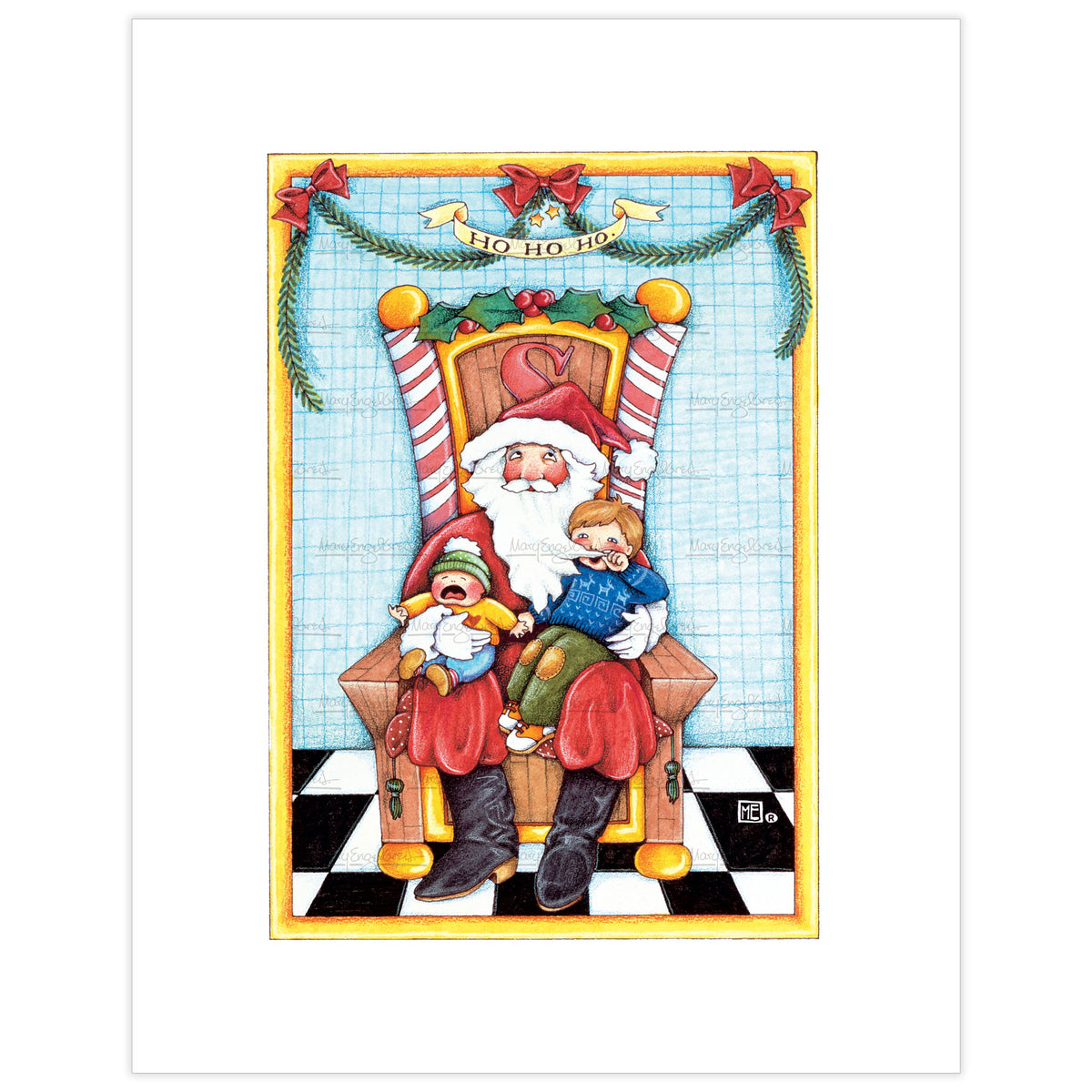 Ho Ho Ho Fine Art Print