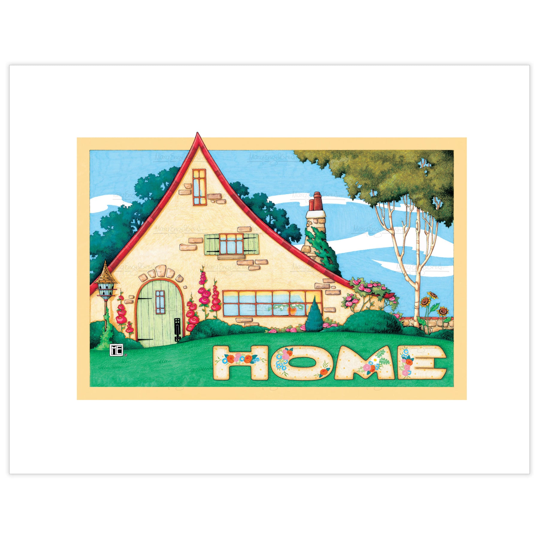 Home Is Your Canvas Fine Art Print