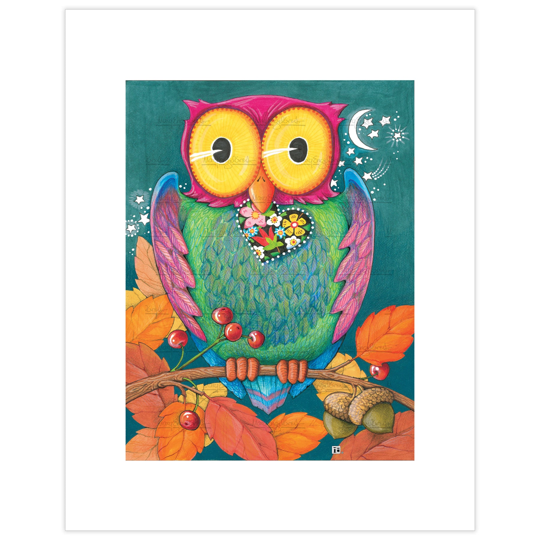 Hoo Loves You Fine Art Print