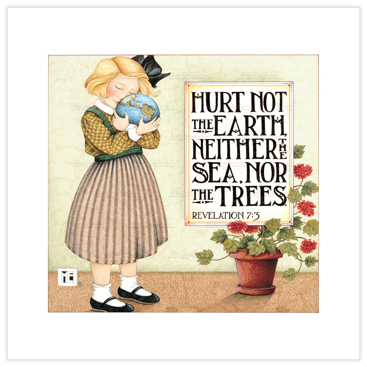 Hurt Not The Earth Fine Art Print