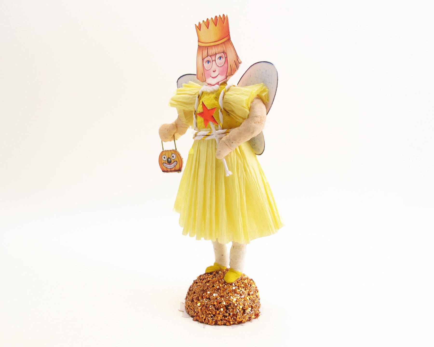 Ann Estelle Yellow Fairy Halloween Figure