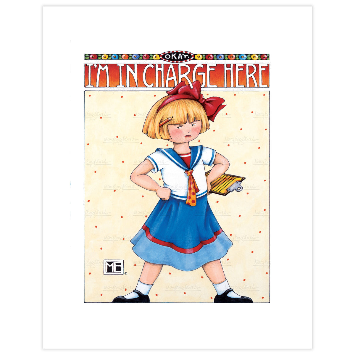 I'm In Charge Fine Art Print