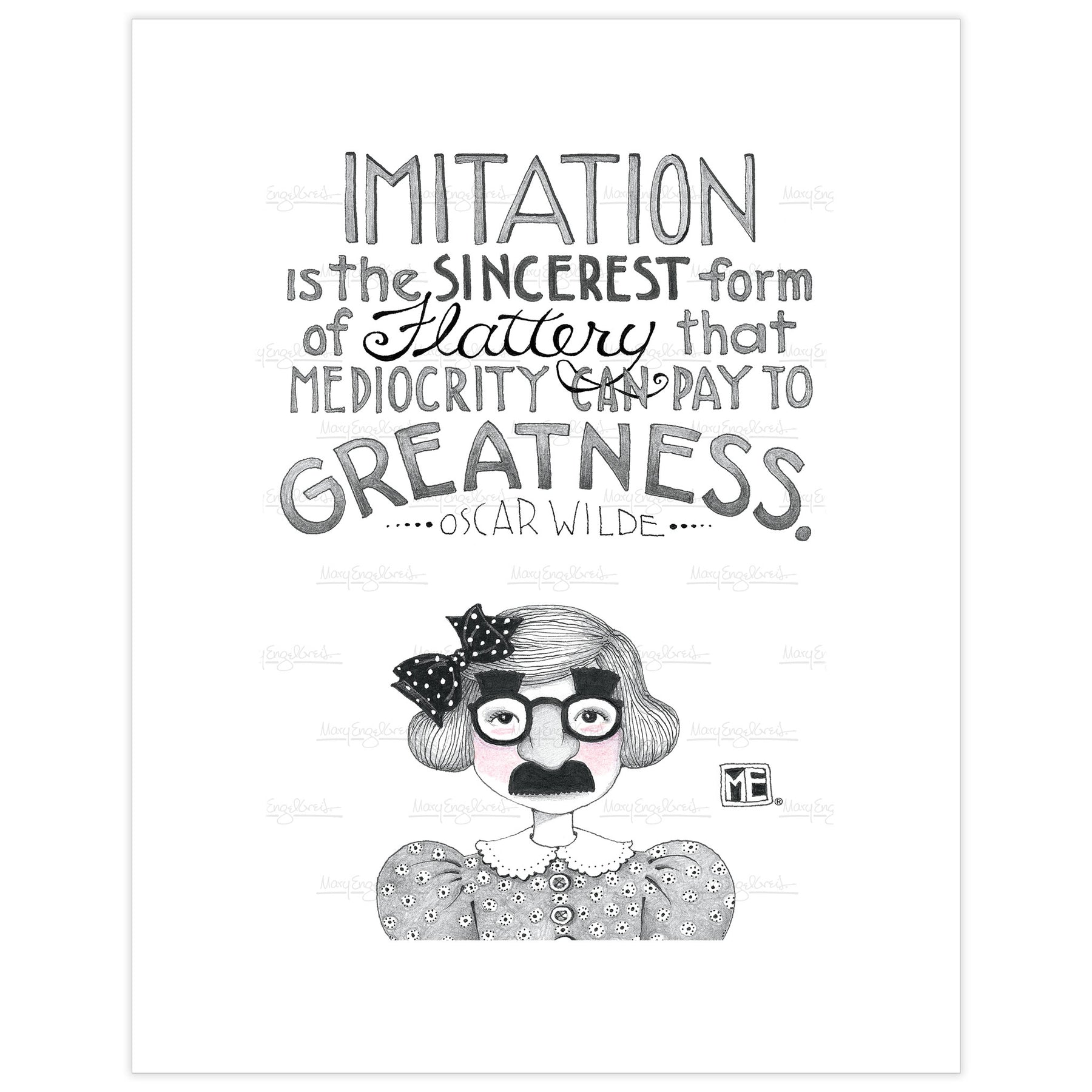 Imitation Fine Art Print