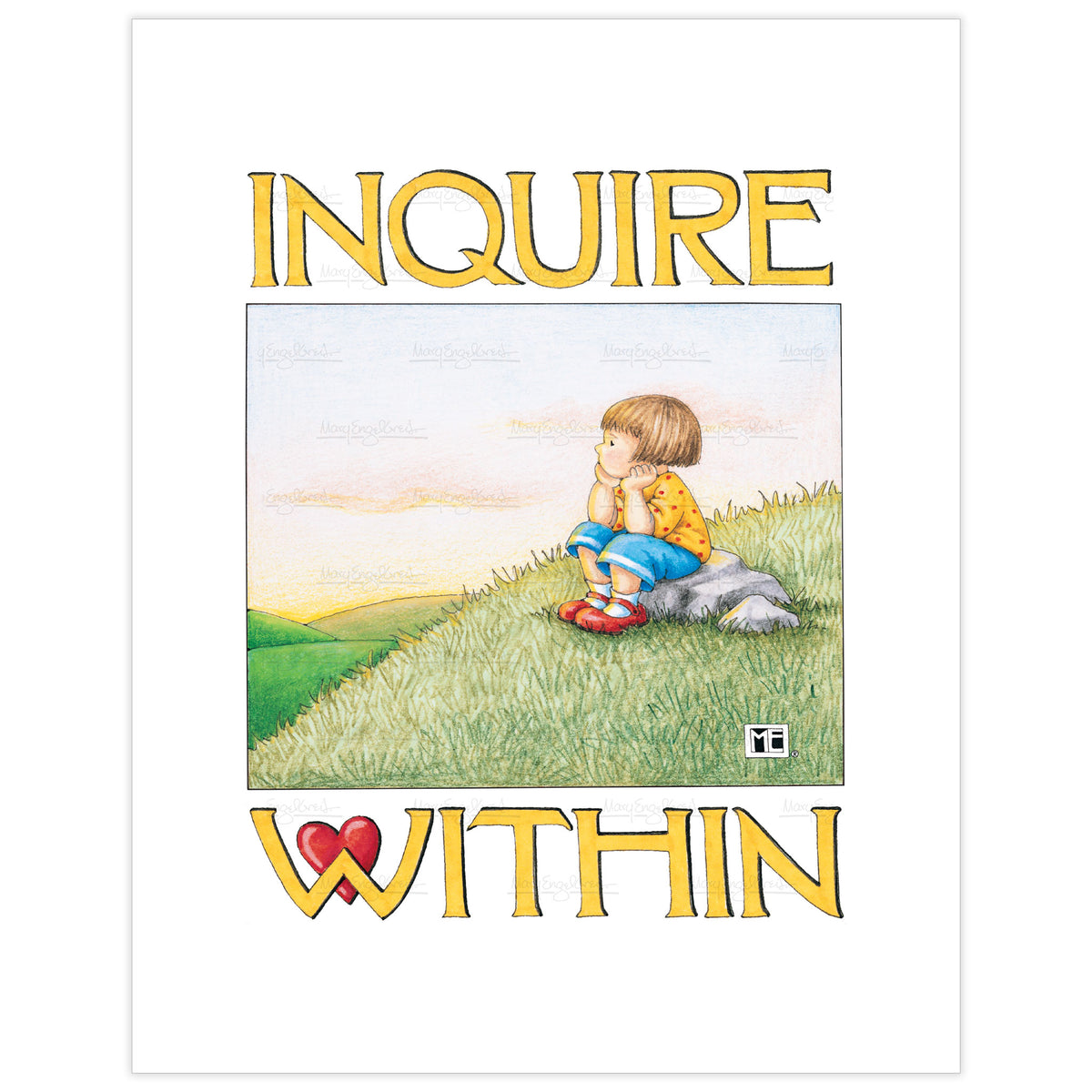 Inquire Within Fine Art Print