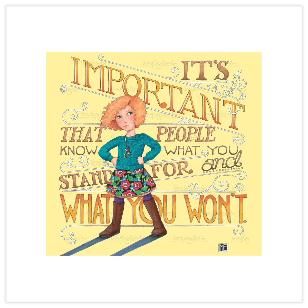 It's So Important Fine Art Print