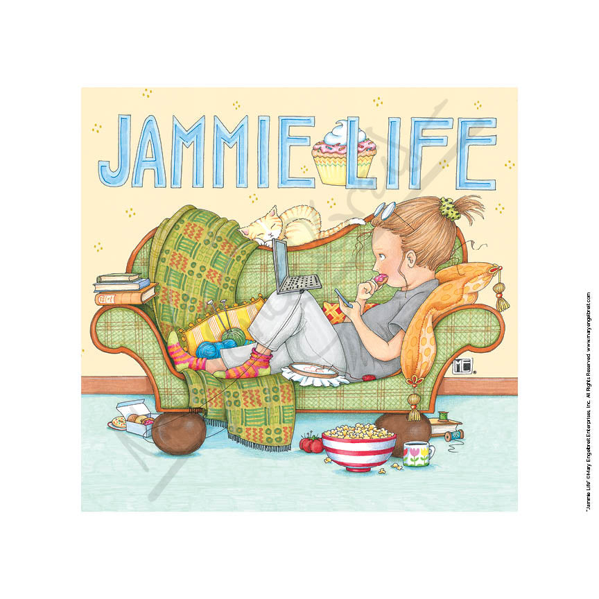 Jammie Life Fine Art Print